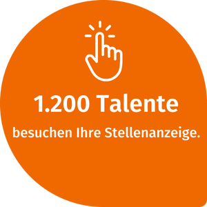 1.200 Talente besuchen Ihre Stellenanzeige - Sichtbarkeit
