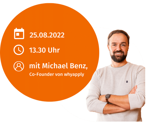 Webinar zur Karriereseite mit Michael Benz