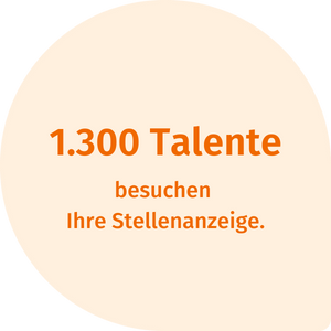 1200 Talente besuchen Ihre Stellenanzeige